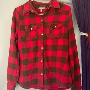 Delia’s Red Flannel Shirt
